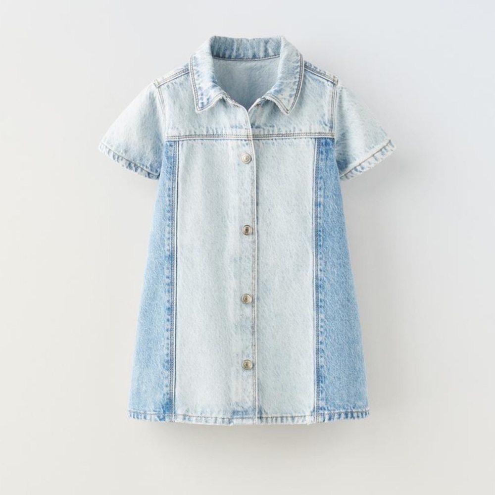 HEART DENIM DRESS